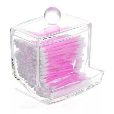 Imagem de Porta Cotonete Organizador Em Acrílico - PGB