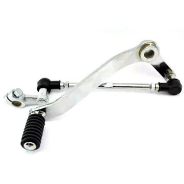 Imagem de Pedal cambio marcha cromado Dafra Speed completo - Cometa