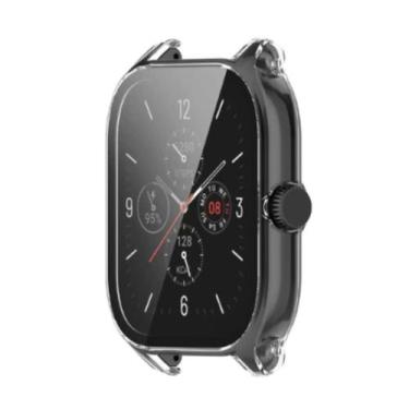 Imagem de Capa Case Material Acrilico E Vidro Para Amazfit Gts 4 A2168 - Tech Ki