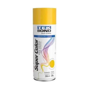 Imagem de Tinta Spray Uso Geral 350ml 250G - Tekbond Amarelo