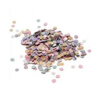 Imagem de Confete De Carnaval Colorido Confete De Papel 120g - Lynx