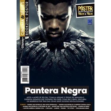 Imagem de Pôster Cinema e Séries Disney+: Pantera Negra - Arte B - Editora Europ