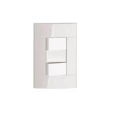 Imagem de Interruptor Simples 2 Teclas Braco Decor SCHNEIDER