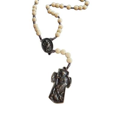 Imagem de Terço São Miguel Arcanjo ou (Rosário de São Miguel)- Luxo - Cruz de Sã