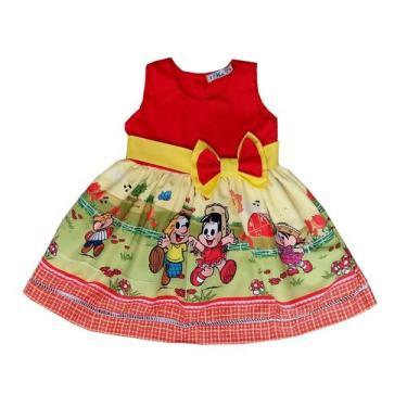 Imagem de Vestido Chico Bento e Rosinha Festa Infantil - Ateliê Iza Rocha, 06