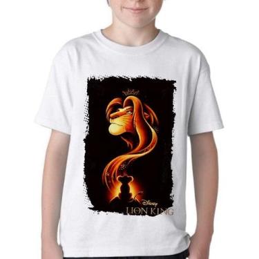 Imagem de Camiseta Infantil ou adulto  Rei Leão Mufasa Simba Blusa Criança todos