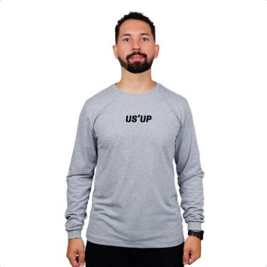 Imagem de Camisa Manga Longa Masculina Frio Ótima Para Sair No Inverno - USUP, C