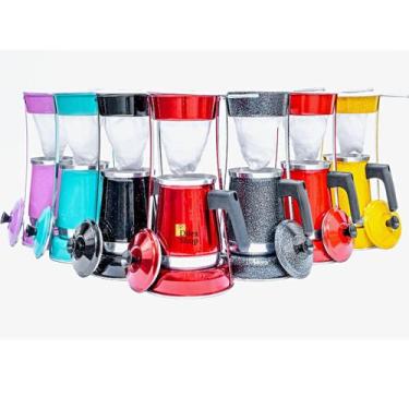 Imagem de Bule Mancebo Coador Café Suporte Em Alumínio Atacado 10 Peça - DA ALUM