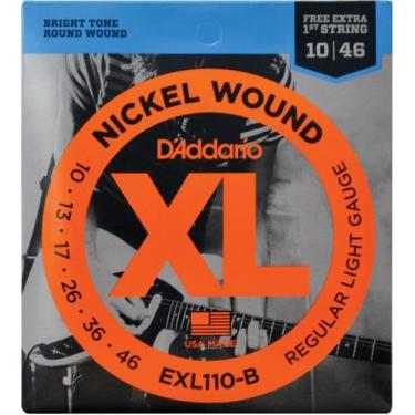 Imagem de Encordoamento Para Guitarra - Exl110-b 6 Cordas Regular Light .010-.04