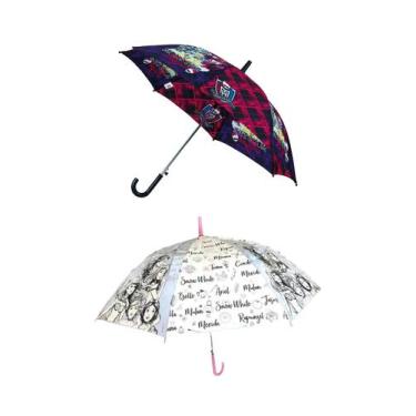 Imagem de KIT 02 Guardas-chuva Infan Monster High Princess 14436 24222 - Voyagem