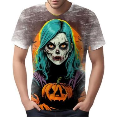 Imagem de Camiseta Camisa Tshirt Halloween Zombi Monstro Fantasia 4 - Enjoy Shop
