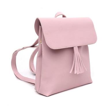 Imagem de Mochila Feminina Mochilinha Compacta Espaçosa Fashion Estilosa - A L C