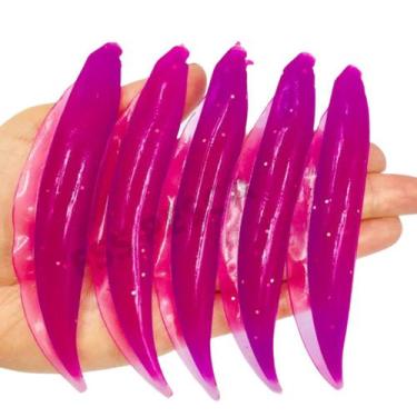 Imagem de Kit 5 Tuviras 11cm Roxo Dourado Cachara Pintado Tucunaré - ISCA BR