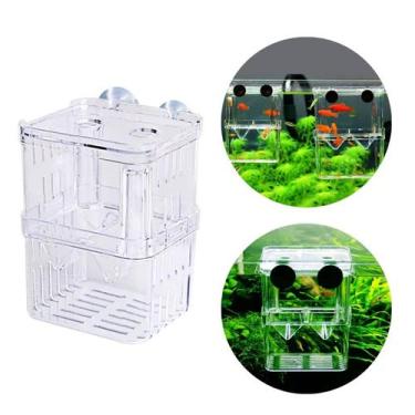 Imagem de Criadeira Transparente CR-11 Peixe Aquario Lebiste Alevino - SKWr