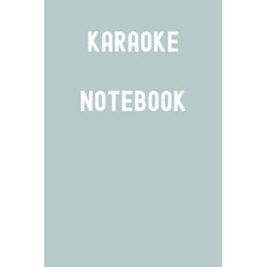Imagem de Karaoke Notebook: Berry Mojito Blue Matte Finish Lined Journal, 120 Pages, 6 x 9, Gift For Thinkers, List Makers and Doers (Karaoke Notebook Journal)