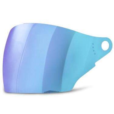 Imagem de Viseira Capacete Pro Tork Atomic Solid Iridium, Camaleão, Único
