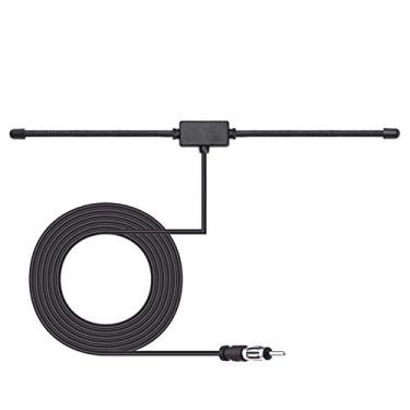 Imagem de Bingfu Antena dipolo de rádio FM AM para carro – Suporte adesivo para veículo caminhão SUV estéreo na unidade de cabeça do painel, receptor de mídia de CD, reprodutor de áudio, barco marítimo