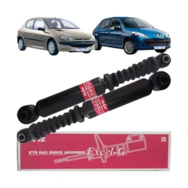 Imagem de Par Amortecedor Traseiro Peugeot 206 207 1999 A 2015 Kyb