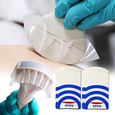 Imagem de MUROCEA Capa para Sonda de Ultrassom, Adesivo Descartável Sem Látex Transparente, 5"L X 3"W (50 Unidades)