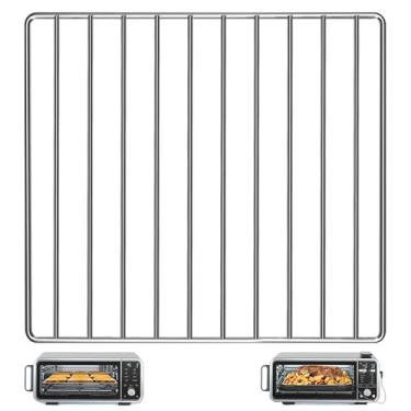 Imagem de GCQ Peças de reposição para fritadeira de ar para Ninja Foodi 13 em 1 SP351 SP301 forno torradeira de bancada Air Fry 13,5'' × 12,3'' acessórios de rack de arame para fritadeira a ar de aço inoxidável