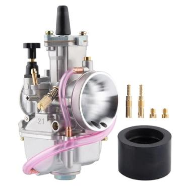Imagem de PWK Carburador de desempenho de 21 mm para motor de 50cc a 100cc 2T 4T Motocicleta Dirt Bike Mini Bike ATV Scooter Ciclomotor com Jatos de Carburador