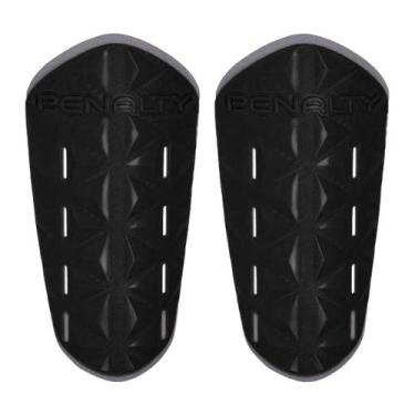 Imagem de Caneleira Matis X Penalty Futebol Campo Society Futsal C/ NF, Preto