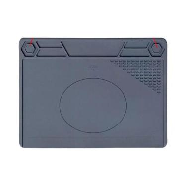 Imagem de Tapete de Silicone Magnético para Solda - Isolamento Térmico para Mesa