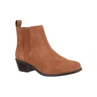 Imagem de Vionic Bota feminina de cano curto Roseland, Caramelo, 7 Wide