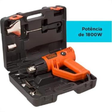 Imagem de Soprador Termico Black & Decker 1800W 220V Com Maleta Hg2000K-B2
