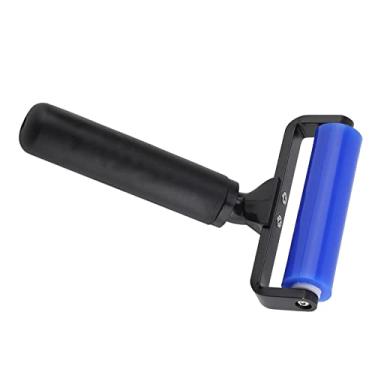 Imagem de Rolo de Remoção de Poeira Lavável e Retrátil Rolo de Silicone Anti Estático Ferramenta de Rolo Estático Partículas de Poeira Minúscula para Vidro de Tela e Filme (4 polegadas)