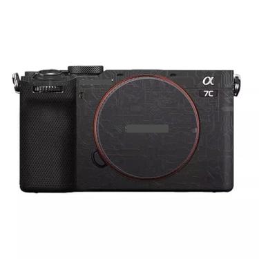 Imagem de Película protetora para câmera A7C2 Película protetora para Sony A7CR A7C II (Circuit Black)