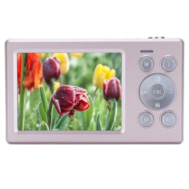 Imagem de Câmera Digital 1080p FHD 48MP Com Tela IPS de 2,8, Zoom Digital 16x, Câmera Anti-shake Portátil Compacta de Foco Automático para Crianças Adolescentes Iniciantes para Crianças