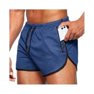 Imagem de Calções Esportivos Masculinos para Verão - Praia, Treino, Basquete, Gi