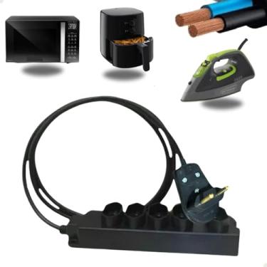 Imagem de Extensão Elétrica 5 Tomadas 1,5 Metros - 20 Amperes Reforçada