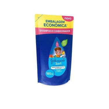 Imagem de Shampoo e Condicionador Infantil Johnson's Baby 2 em 1 180ml