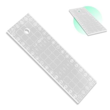 Imagem de Régua De Corte Para Patchwork Scrapbook 05x15cm Acrílico - Levolpe