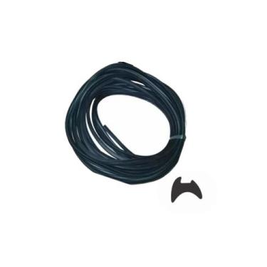 Imagem de Borracha gua-038 vedacao janela e porta aluminio rolo 10mts - VCB