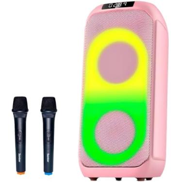 Imagem de Bomber, CAIXA DE SOM Bomber Star 600 Pink C/Microfone Bluetooth USB