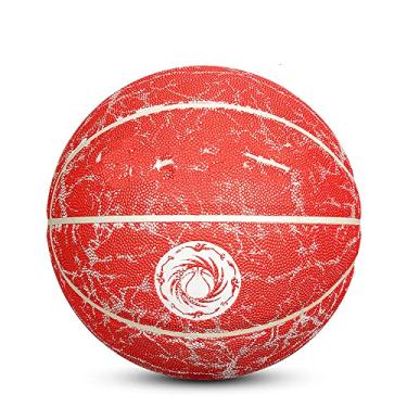 Imagem de Sporting Goods Bola de basquete para mulheres adultas e crianças, basquete profissional ao ar livre tamanho oficial 7, tamanho 6, tamanho 5, feito para uso interno e externo (laranja, tamanho 5)