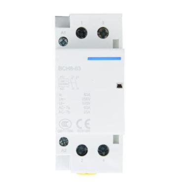 Imagem de 2P 63A 24V 220V 230V Household AC Contator DIN Rail Mount 1NO 1NC para Uso Doméstico (24V)
