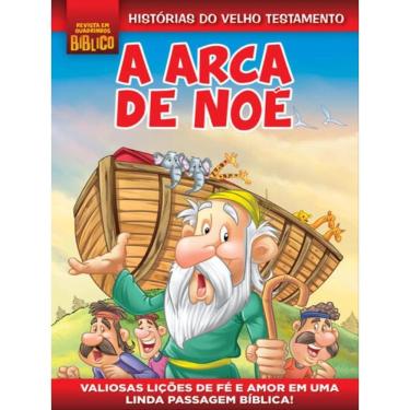 Imagem de Revista Em Quadrinhos Bíblico - A Arca De Noé