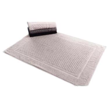Imagem de Kit 3 Tapetes De Piso Banheiro 50x70cm Sultan Bege