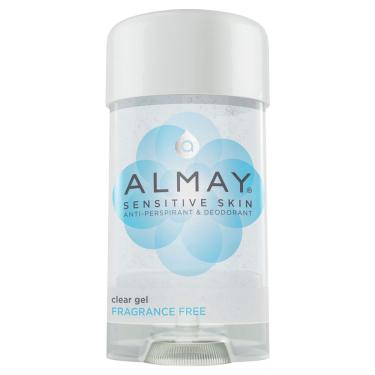 Imagem de Desodorante Almay Sensitive Skin Clear Gel 66mL (pacote com 6)