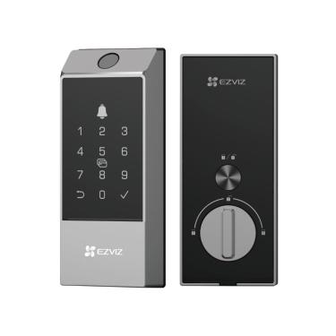 Imagem de Fechadura Digital DL04 PRO EZVIZ Biometria, Senha, APP, IP55