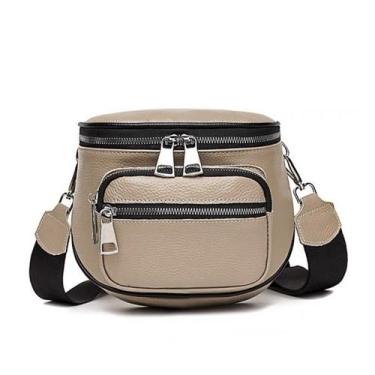 Imagem de Bolsa Feminina Transversal Tipo Pochete Lançamento 116 - oem, Bege