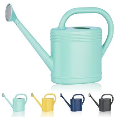 Imagem de gegemaoyi Regador De 2 Galões Para Plantas Interior, Regadores Jardim Exterior, Flores Casa, Modernos Com Bico Longo E Aspersor