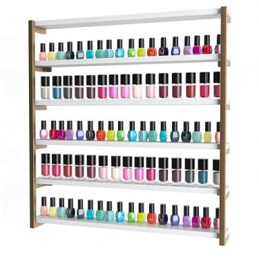 Imagem de Nichos Organizador Expositor Industrial Para Esmaltes (Dourado)