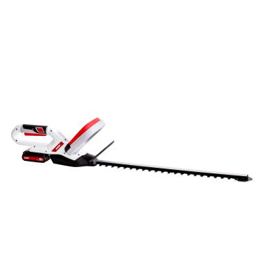 Imagem de KAKEI Aparador De Cerca Viva Sem Fio De 20 V Com Lâmina De 520 Mm E Autonomia De 40 Minutos, Cabo Giratório Ajustável Em 5 Ângulos, Corpo Leve De Alumínio, Proteção De Lâmina Para Aparar Sem Esforç