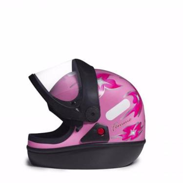 Imagem de Capacete San Marino Feminino Rosa  - Taurus, 58