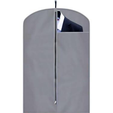 Imagem de Capa Protetora Para Terno Tnt Com Zíper Organizador Roupa